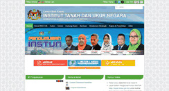 Desktop Screenshot of instun.gov.my